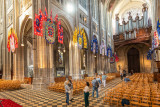 Blasons des campagnons d'armes de Jeanne d'Arc dans la Cathédrale Sainte-Croix d'Orléans