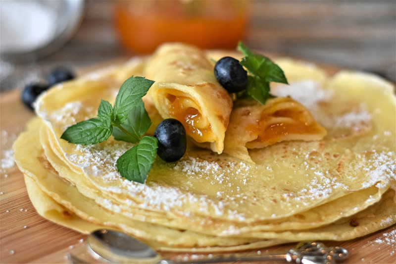 Crèpes pour la Chandeleur