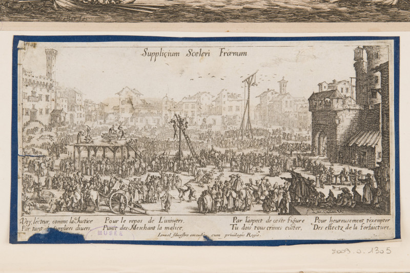 Les Supplices, Jacques Callot, vers 1624, eau-forte