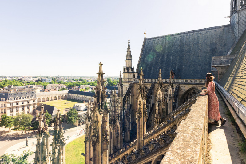 Orléans de haut en bas