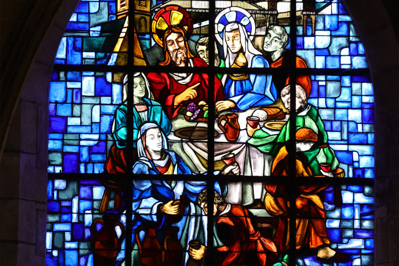 vitrail-des-noce-de-cana-glise-saint-donatien-1975